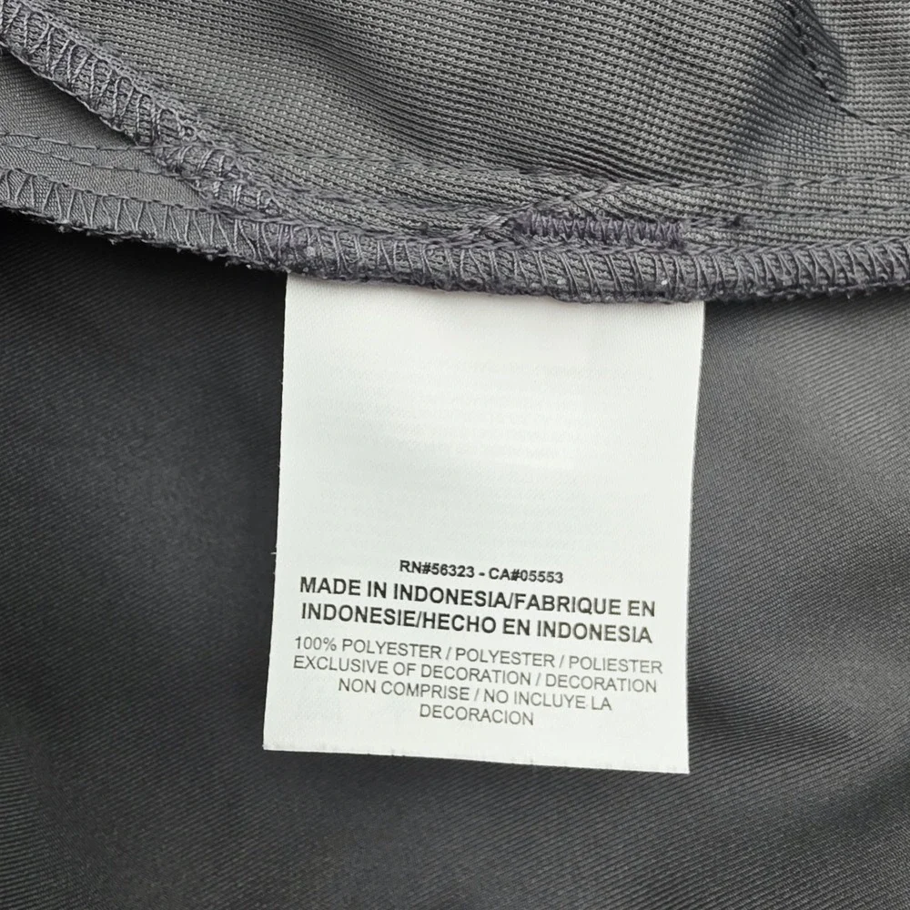Nike Dri-Fit Jacket Men's 2XL Team‎ Training Gray Black Top Full Zip 800199-021